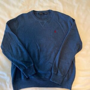 Polo by Ralph Lauren Men's Navy Crewneck Sweater